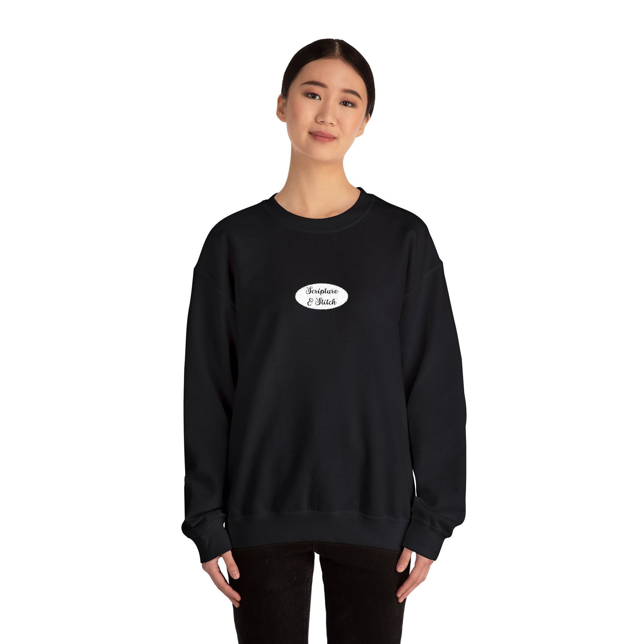 Scripture and Stitch Crewneck Sweatshirt