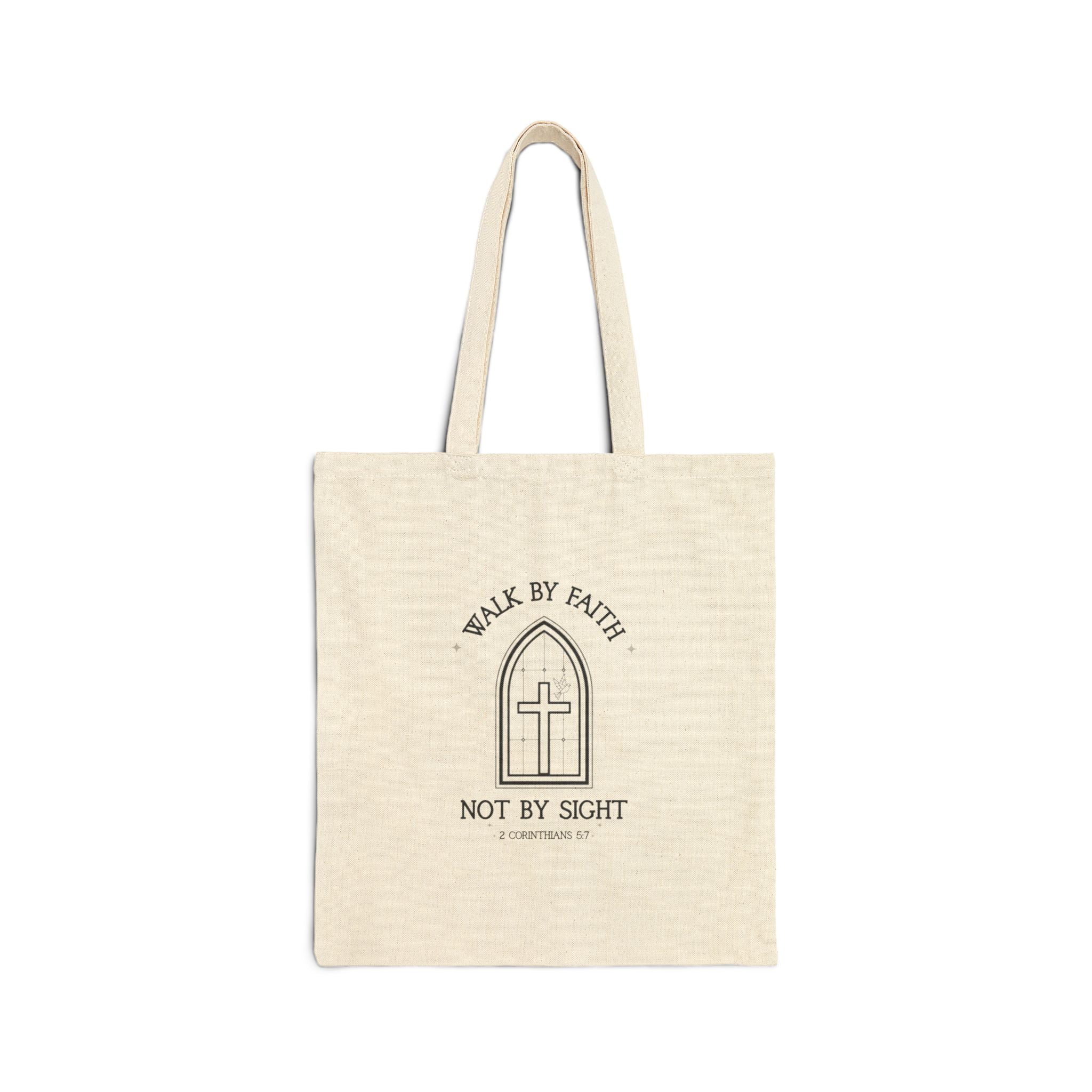 Walk by faith Tote