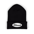 Blessed Embroidered Cuffed Beanie